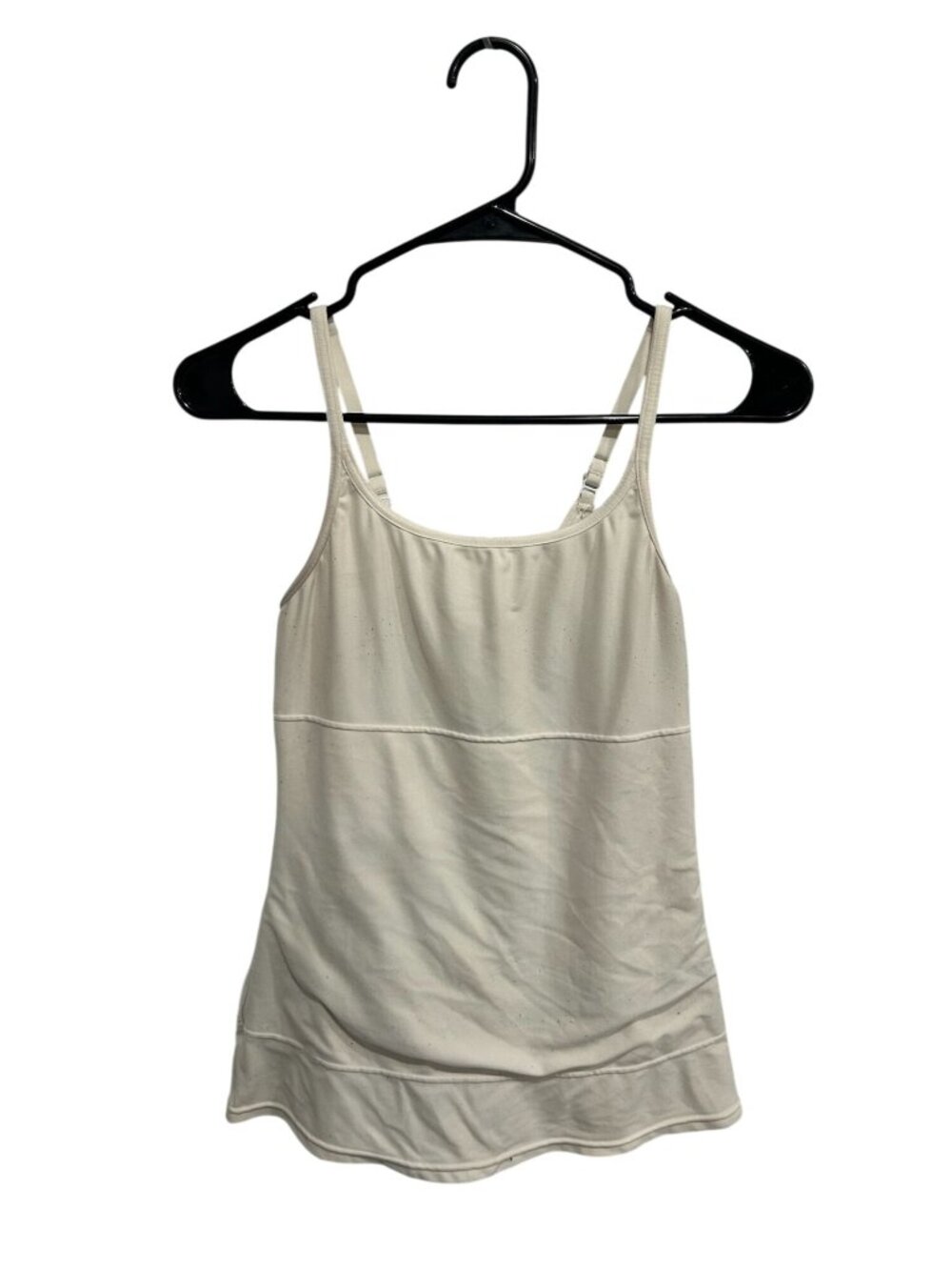 Flexees Medium White Adjustable Strap Camisole Cottagecore Cozycore